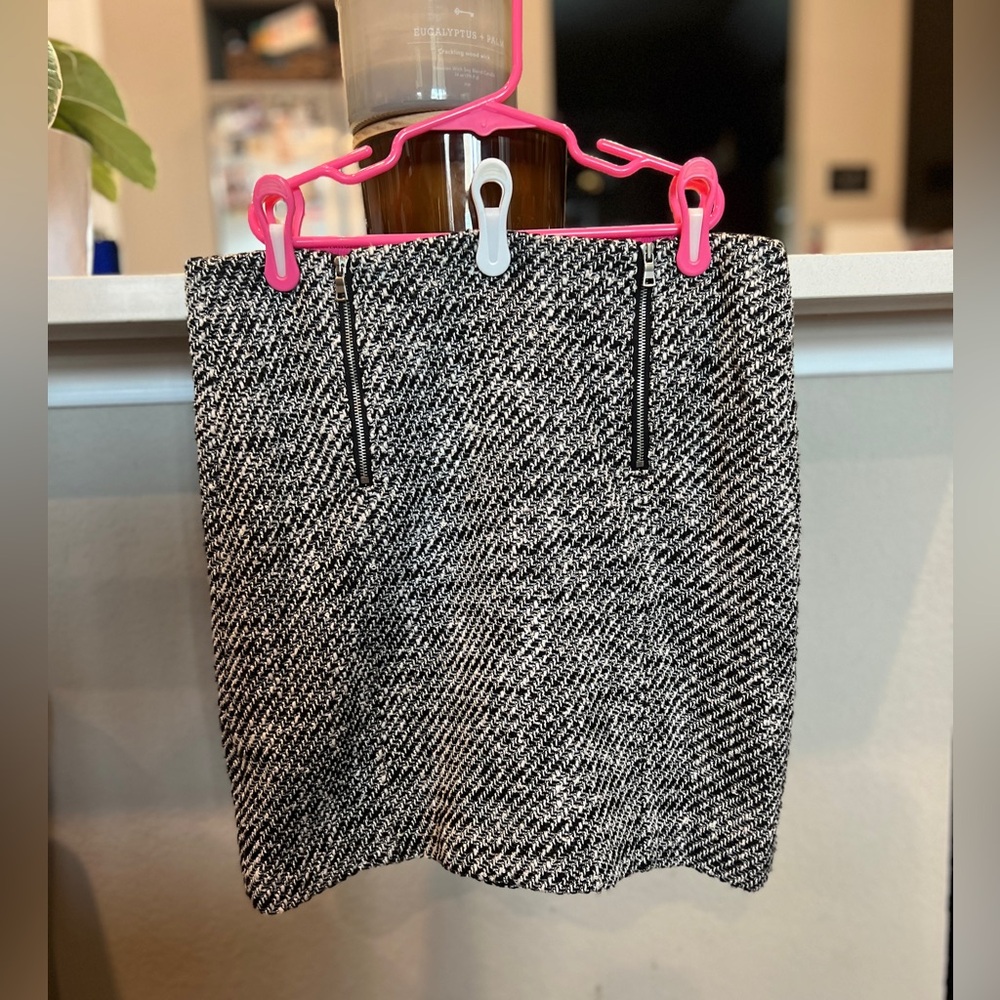 Loft tweed skirt